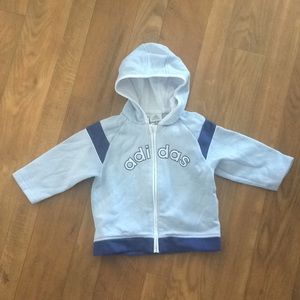 ADIDAS zip up hoodie